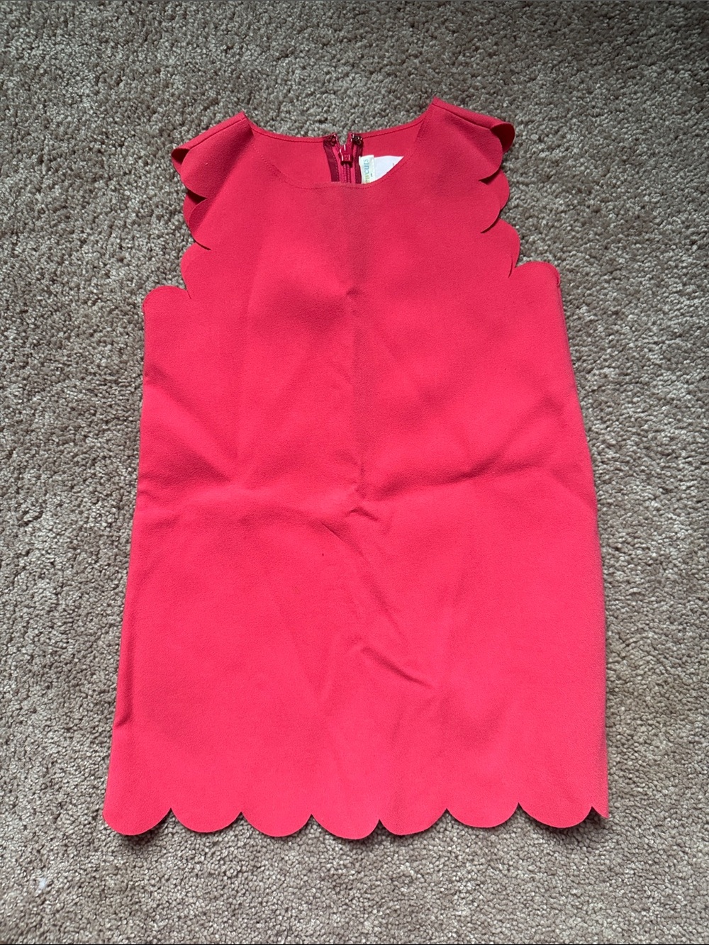 Crewcuts Scallop-Edge Sheath Dress